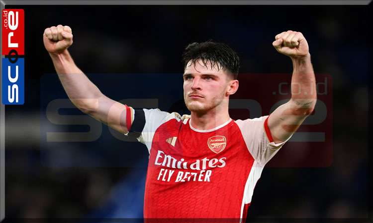 Declan Rice dan Arsenal di Tengah Krisis