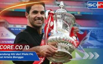 Meski Tersingkir, Mikel Arteta Tetap Bangga pada Perjuangan Pemain Arsenal