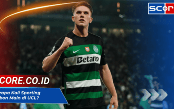 Berapa Kali Sporting Lisbon Main di UCL? Sejarah Partisipasi di Liga Champions