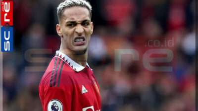 Kartu Kuning Antony di Manchester United
