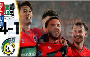 NEC Nijmegen Menang 4-1 di Eredivisie