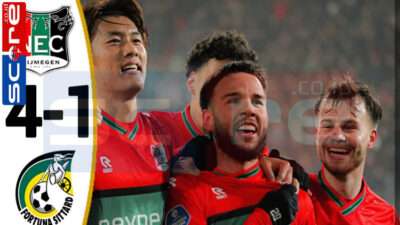 NEC Nijmegen Menang 4-1 di Eredivisie