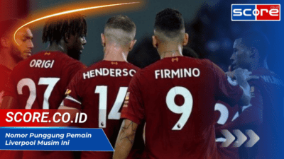 Nomor Punggung Pemain Liverpool Musim Ini