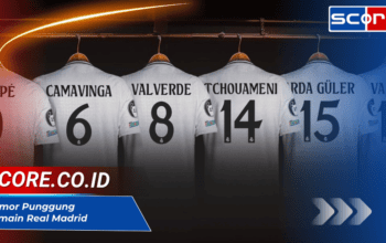 Nomor Punggung Pemain Real Madrid dan Sejarah Ikoniknya