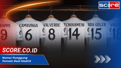 Nomor Punggung Pemain Real Madrid dan Sejarah Ikoniknya
