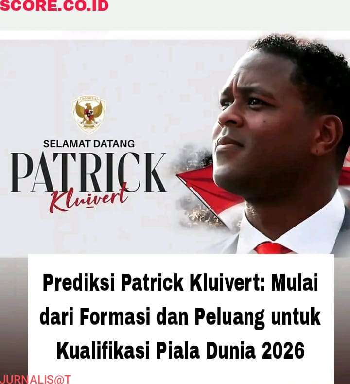 Prediksi Patrick Kluivert