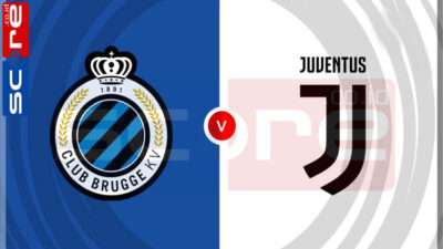 Prediksi Skor FC Bruges vs Juventus 22 Januari 2025