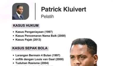 Skandal Patrick Kluivert