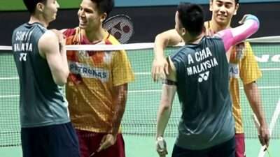 Dua Ganda Putra Malaysia Naik Peringkat