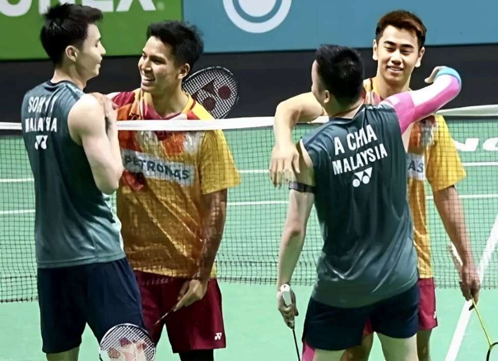 Dua Ganda Putra Malaysia Naik Peringkat