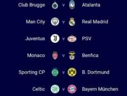 Jadwal Babak 16 Besar UCL 2025 dan Live Streaming Gratis Tanpa Sebar Link