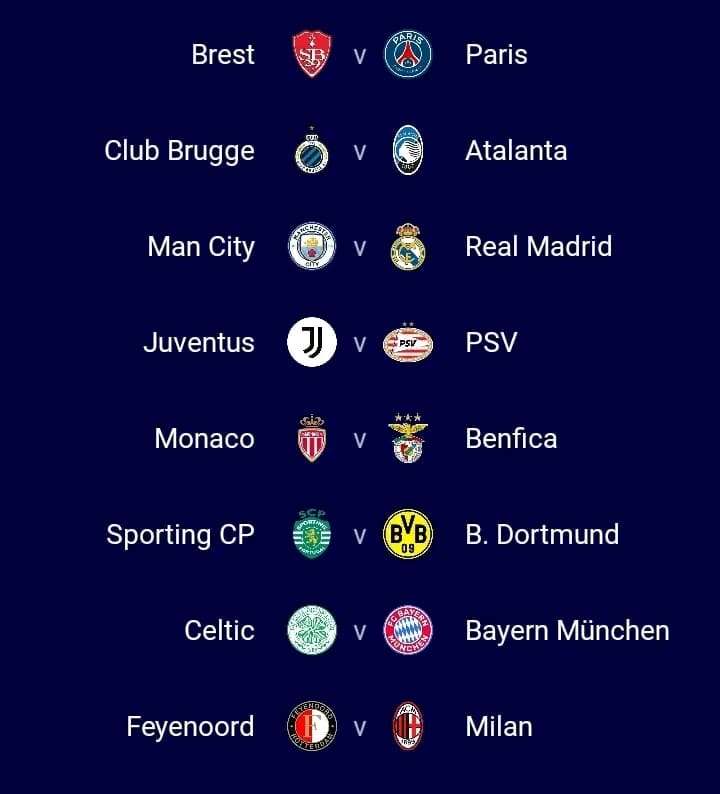 Jadwal Babak 16 Besar UCL 2025 dan Live Streaming