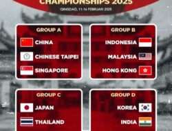 Jadwal BAMTC 2025 Versi SCORE.CO.ID: Drawing dan Link Live Streaming