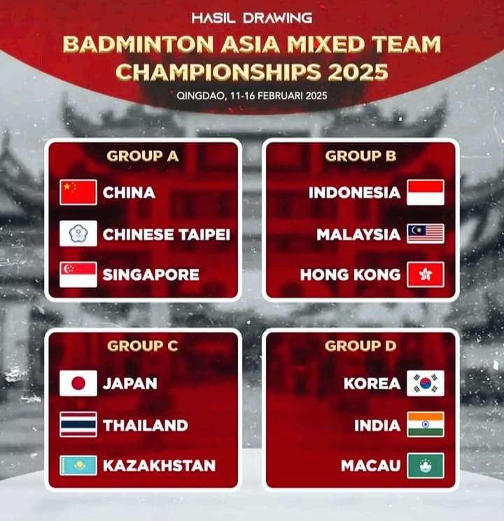 Jadwal BAMTC 2025 Versi SCORE.CO.ID