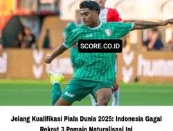 Jelang Kualifikasi Piala Dunia 2025: Indonesia Gagal Rekrut 3 Pemain Naturalisasi Ini