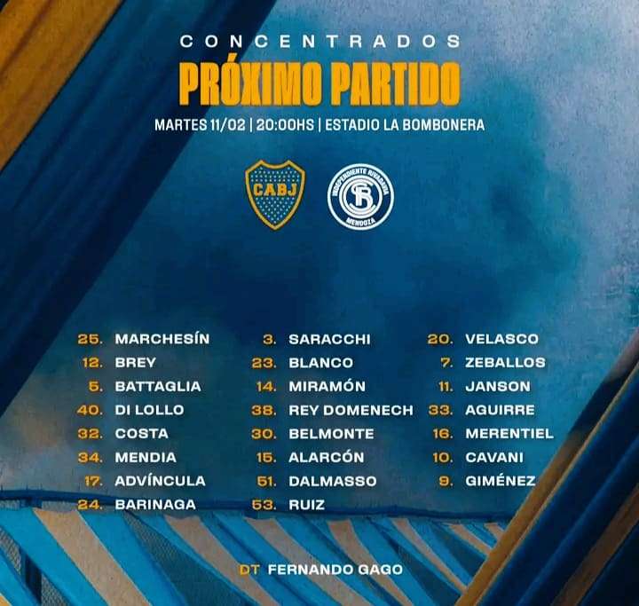 Prediksi Skor Boca Junior vs Independiente Ronde ke-5 Primera División Tahun 2025