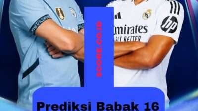 Prediksi Babak 16 Besar UCL Leg 1 2024/2025 Versi SCORE.CO.ID