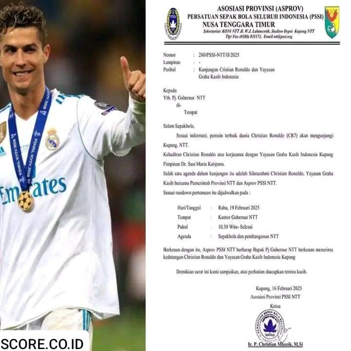 Cristiano Ronaldo ke NTT Dinyinyirin Netizen