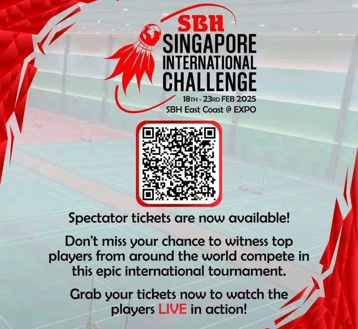Singapore International Challenge 2025, Drawing dan Jadwal Tayang