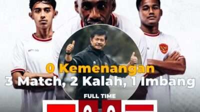 Indra Sjafri Minta Maaf Atas Kegagalan di Piala Asia U20: Saya Siap Dipecat Indra Sjafri Minta Maaf Atas Kegagalan di Piala Asia U20