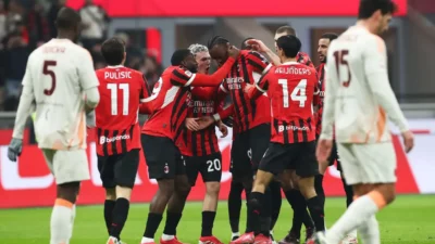 Rapor Pemain AC Milan saat Gilas AS Roma: Abraham Brace, Pemain Debutan Impresif