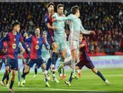 Hasil Copa del Rey: Barcelona dan Atletico Madrid Berbagi Gol 4-4