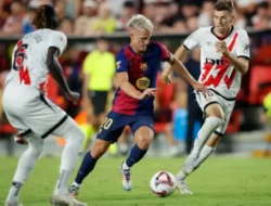 Rapor Pemain Barcelona vs Rayo Vallecano: Pedri dan Inigo Martinez Bersinar, Lewy Penentu
