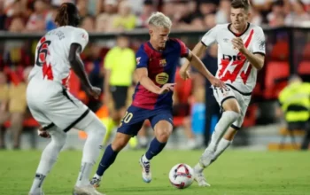 Rapor Pemain Barcelona vs Rayo Vallecano: Pedri dan Inigo Martinez Bersinar, Lewy Penentu