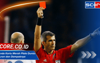 Aturan Denda Kartu Merah Piala Dunia informasi terbaru