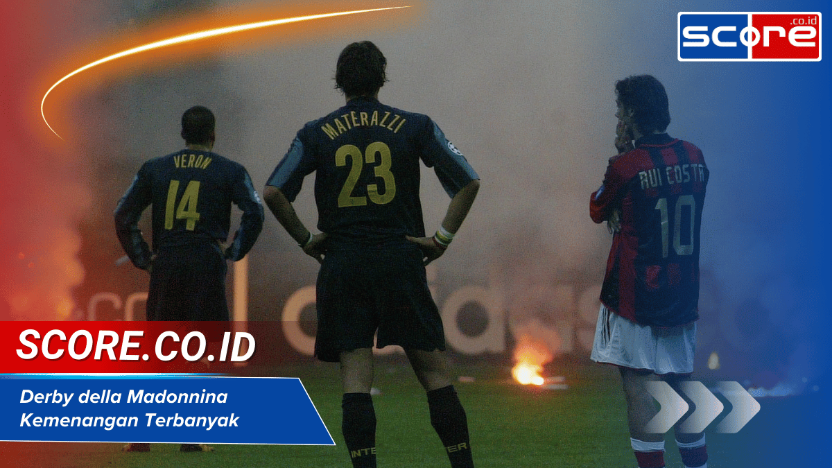 Derby della Madonnina Kemenangan Terbanyak