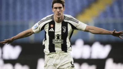 Man of the Match Cagliari vs Juventus Dusan Vlahovic