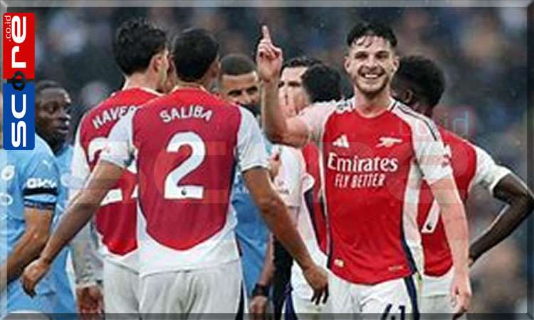 Gawang Manchester City Dibobol Arsenal 5 Kali 