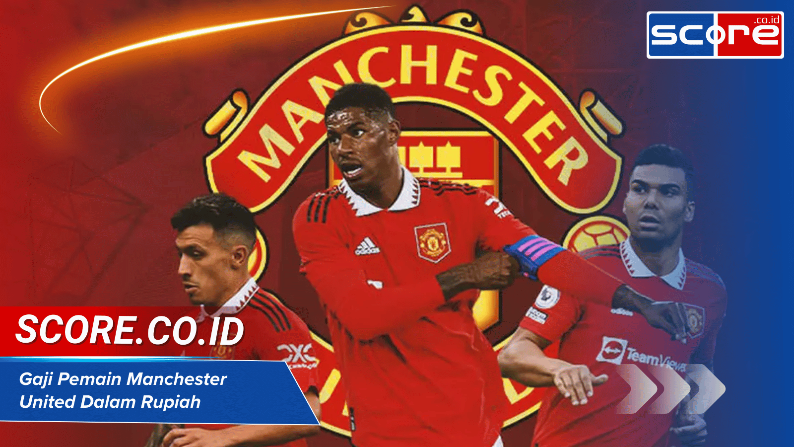 Gaji Pemain Manchester United Dalam Rupiah