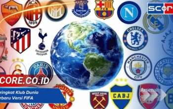 Peringkat Klub Dunia Terbaru Versi FIFA, Update Posisi Tim-Tim Top