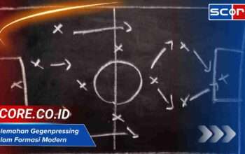 Kelemahan Gegenpressing dalam Formasi Modern Sepak Bola