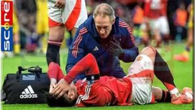 Lisandro Martinez Cedera: Manchester United Kalah 2-0