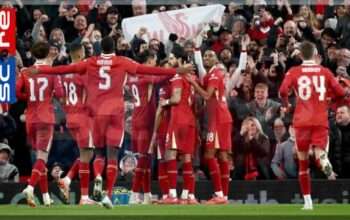 Liverpool Menang 4-0 atas Tottenham, Melaju ke Final Carabao Cup