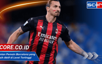 Mantan Pemain Barcelona yang Masih Aktif di Level Tertinggi Dunia