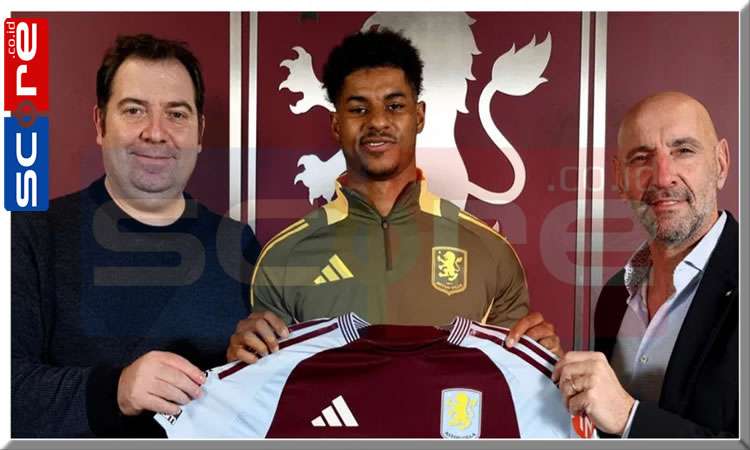 Marcus Rashford Aston Villa