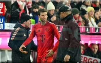 Ini 2 Penyebab Thomas Mueller dan Kompany Panas