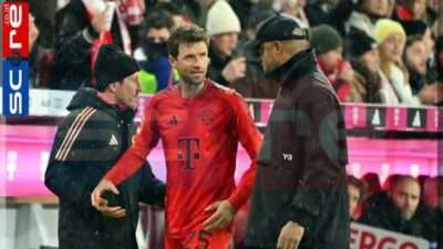 Penyebab Thomas Mueller dan Kompany Panas