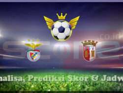 Prediksi Skor Benfica vs Sporting Braga 27 Februari 2025