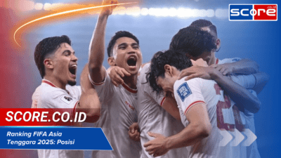 Ranking FIFA Asia Tenggara 2025