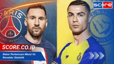 Rekor Pertemuan Messi Vs Ronaldo