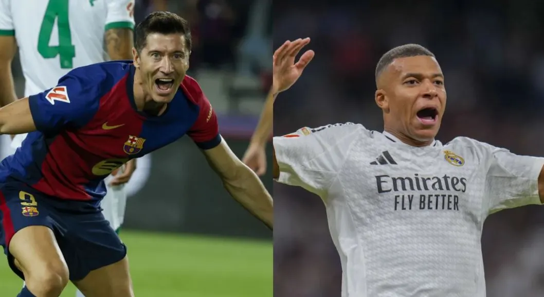 Robert Lewandowski vs Kylian Mbappe: Duel Sengit Top Skor La Liga 2024/2025! Robert Lewandowski vs Kylian Mbappe