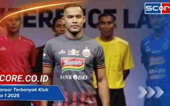Sponsor Terbanyak Klub Liga 1 2025: Dominasi Finansial dan Branding