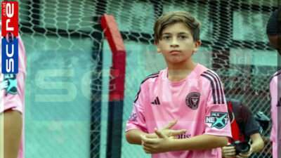 Thiago Messi mencetak 11 gol dalam satu pertandingan
