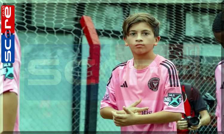 Thiago Messi mencetak 11 gol dalam satu pertandingan