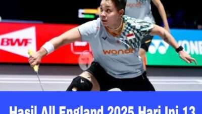 Hasil All England 2025 Hari Ini 13 Maret 2025 Versi SCORE.CO.ID