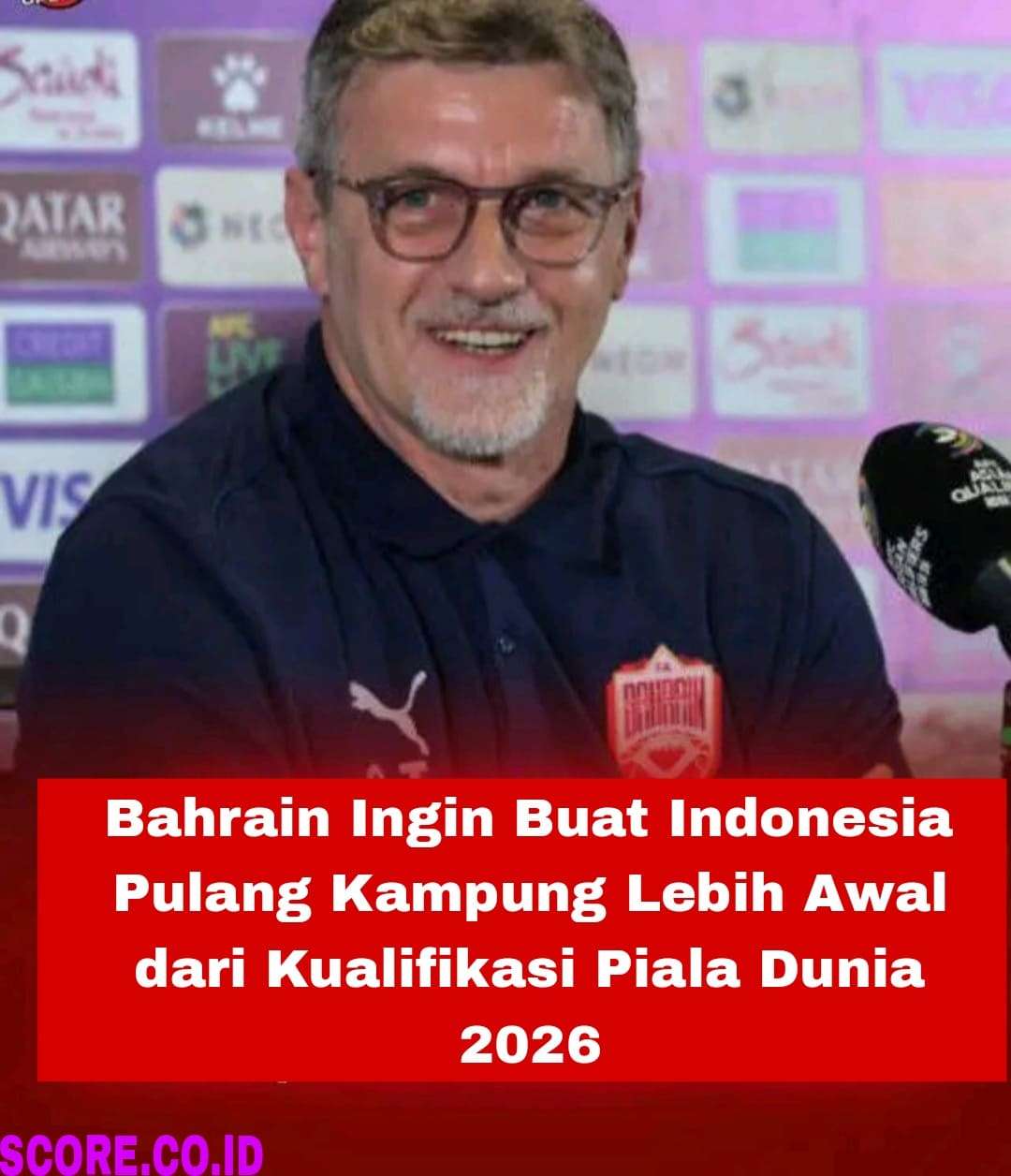 Bahrain Ingin Buat Indonesia Pulang Kampung Lebih Awal dari Piala Dunia 2026